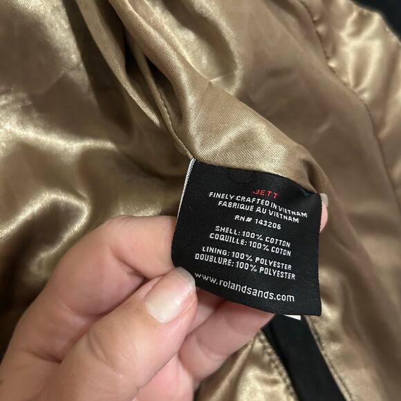 Roland Sands Design Jacket Women's Size Medium Motorcycle Utility Padded Coat - Picture 7 of 12